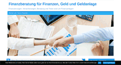 Desktop Screenshot of finanzberatung24.net