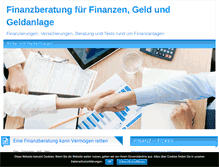 Tablet Screenshot of finanzberatung24.net